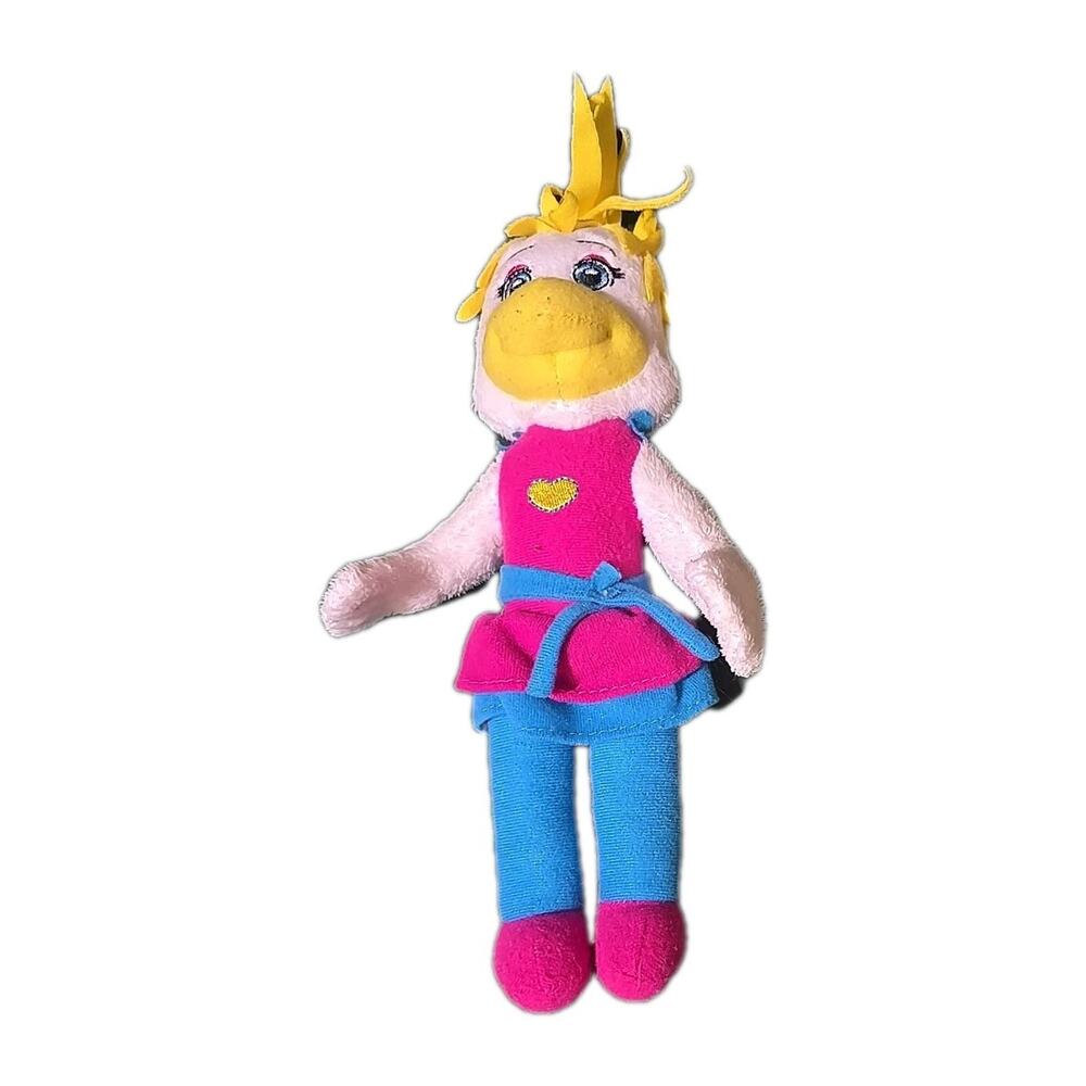Vtg Chuck E. Cheese‎ Helen Hen Chicken Pizza Cute Plush Stuffed Animal Doll 11"